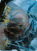 Image for Bind the Monster Art Card (Gold-Stamped Signature) (11) (Kaldheim) - Magic: The Gathering
