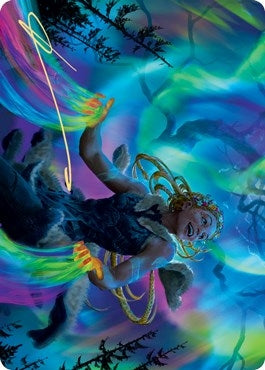 Image for Esika, God of the Tree Art Card (Gold-Stamped Signature) (43) (Kaldheim) - Magic: The Gathering