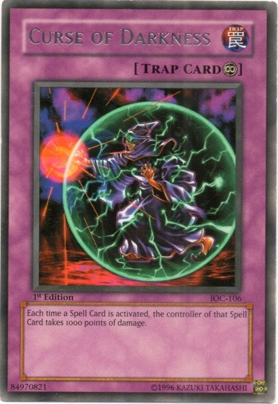 Image for Curse of Darkness (IOC-106) (IOC) - YuGiOh