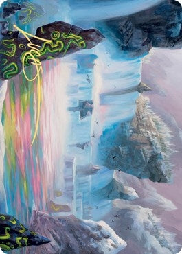 Image for Glittering Frost Art Card (Gold-Stamped Signature) (45) (Kaldheim) - Magic: The Gathering