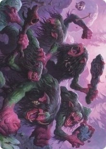 Image for Hagi Mob Art Card (36) (Kaldheim) - Magic: The Gathering