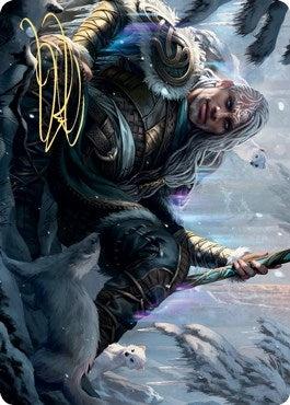 Image for Jorn, God of Winter Art Card (Gold-Stamped Signature) (47) (Kaldheim) - Magic: The Gathering