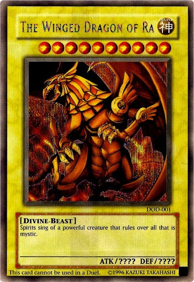 The Winged Dragon of Ra (DOD-001) (DOD)