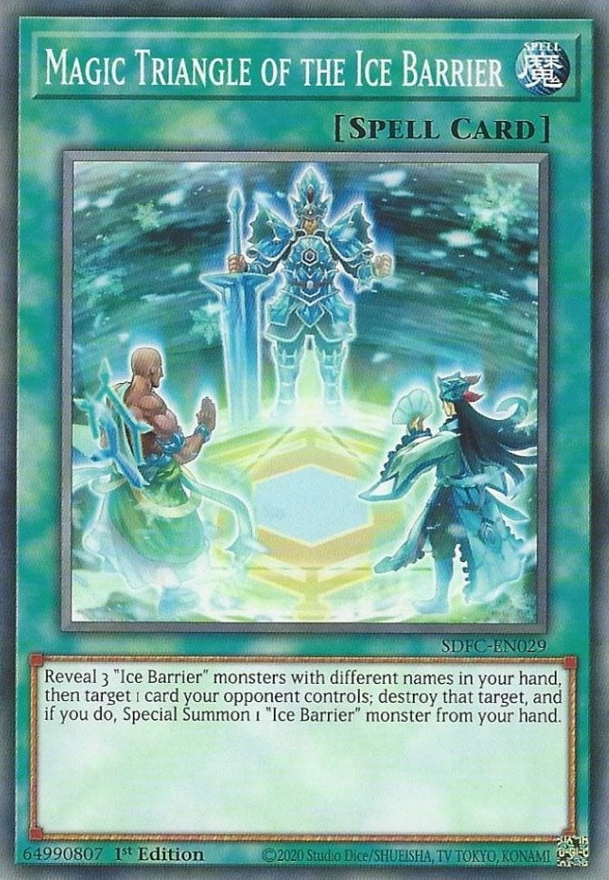 Image for Magic Triangle of the Ice Barrier (SDFC-EN029) (SDFC) - YuGiOh