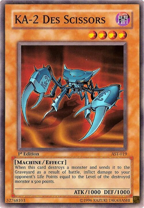 Image for KA-2 Des Scissors (AST-019) (AST) - YuGiOh