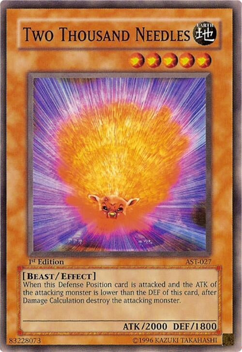 Image for Two Thousand Needles (AST-027) (AST) - YuGiOh