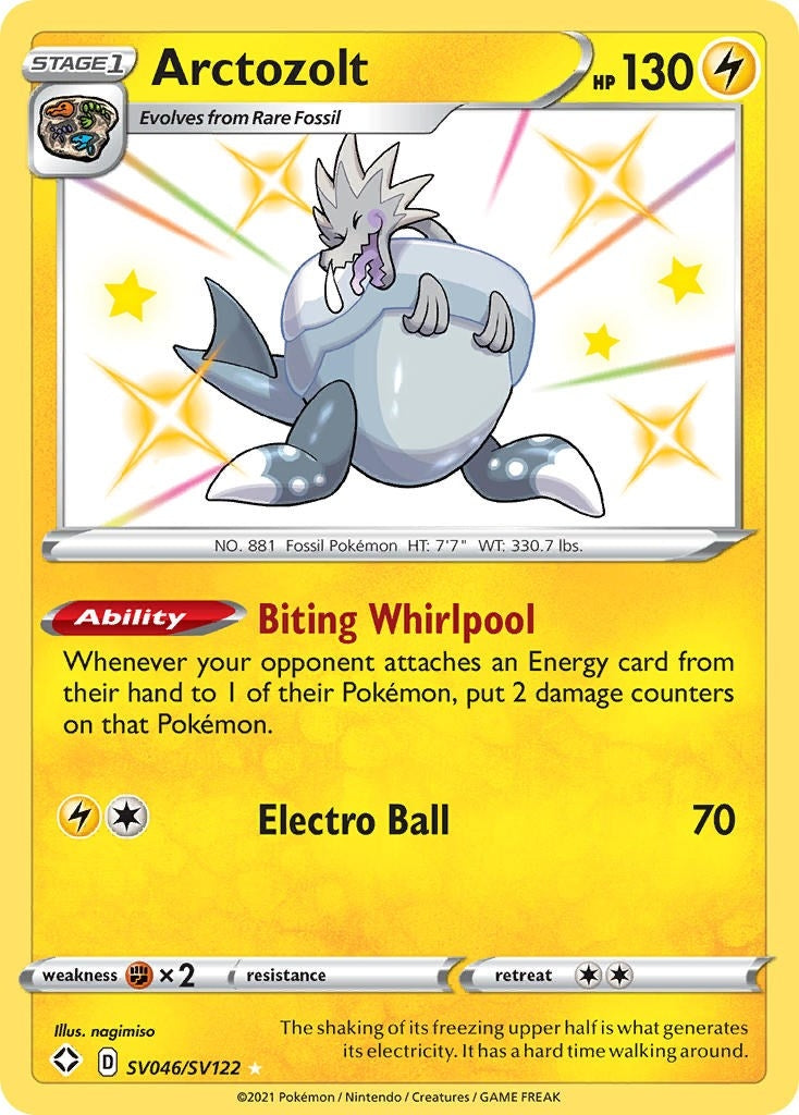 Image for Arctozolt (SV046/SV122) (SHFSV) - Pokemon