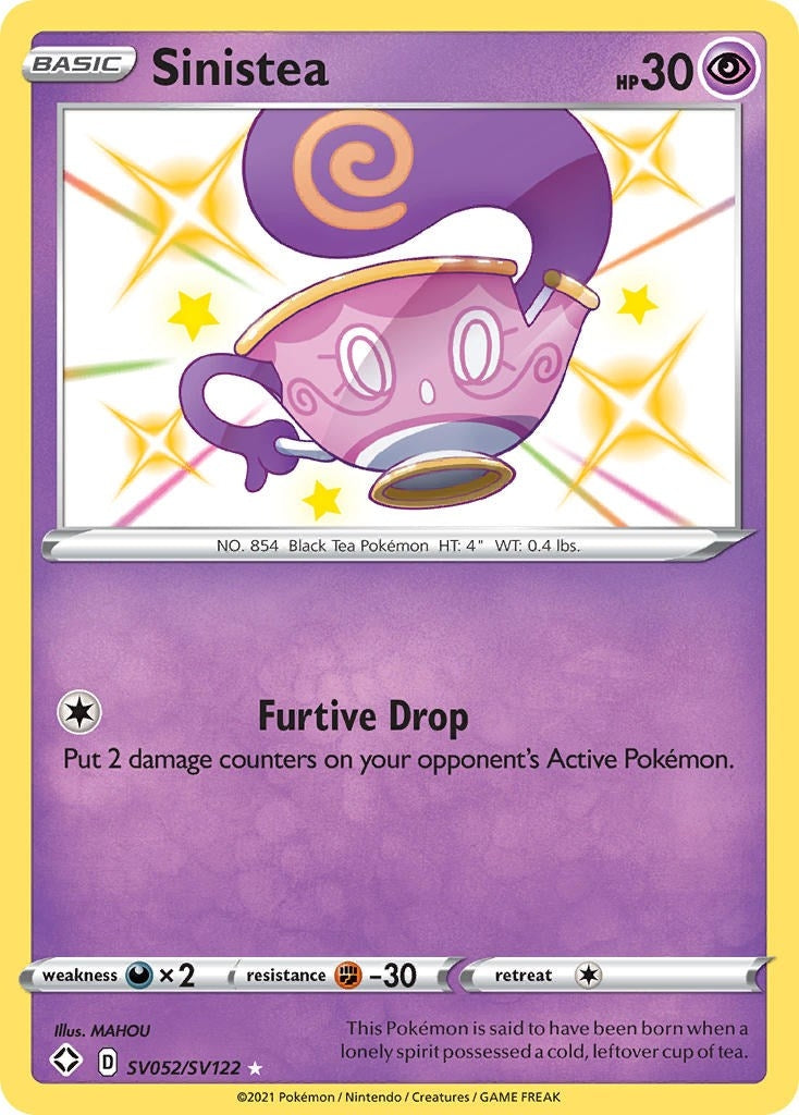 Image for Sinistea (SV052/SV122) (SHFSV) - Pokemon