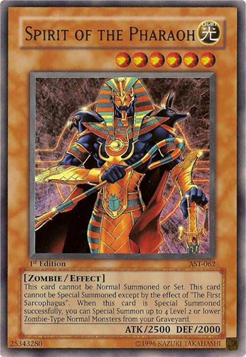 Image for Spirit of the Pharaoh (AST-062) (AST) - YuGiOh