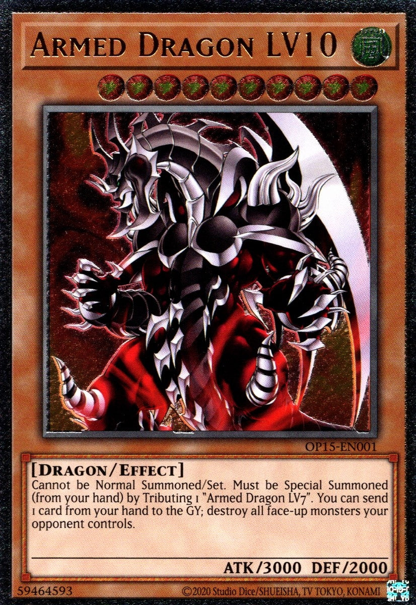 Image for Armed Dragon LV10 (UTR) (OP15-EN001) (OP15) - YuGiOh