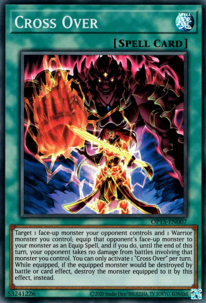 Image for Cross Over (OP15-EN007) (OP15) - YuGiOh