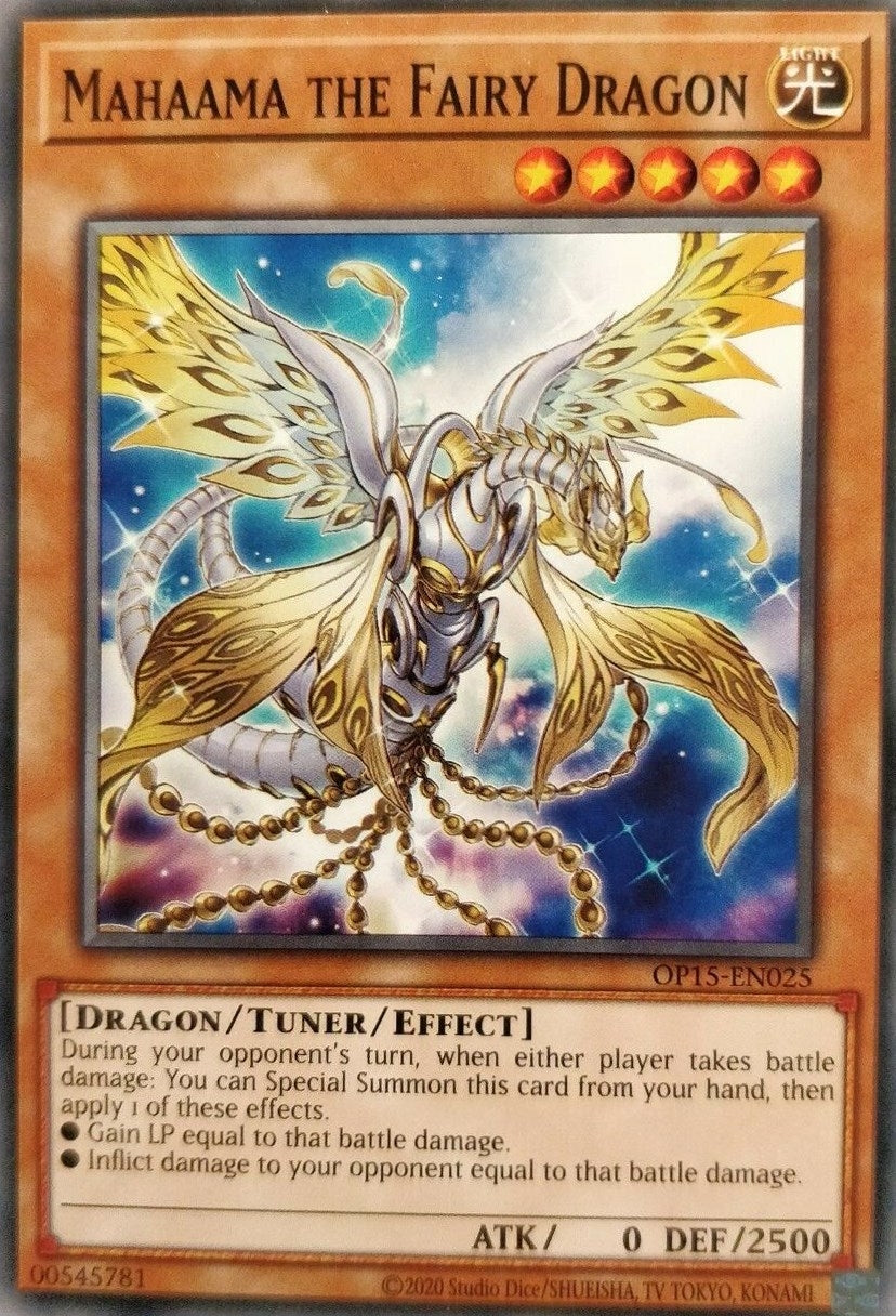 Image for Mahaama the Fairy Dragon (OP15-EN025) (OP15) - YuGiOh