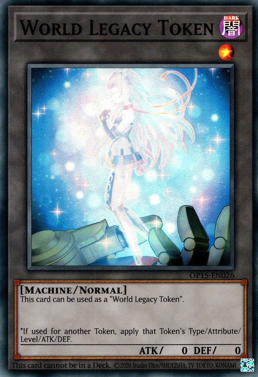 Image for Token: World Legacy (OP15-EN026) (OP15) - YuGiOh