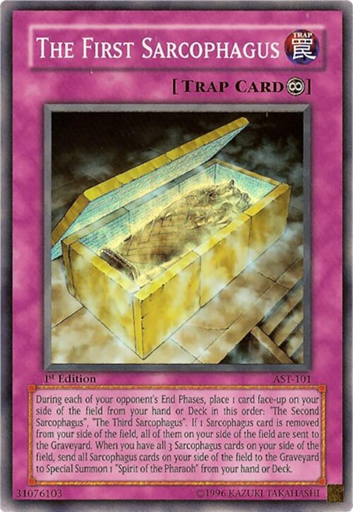 Image for The First Sarcophagus (AST-101) (AST) - YuGiOh
