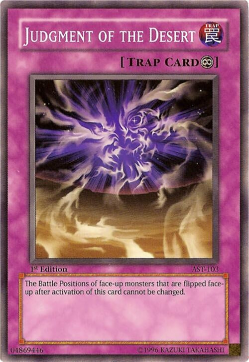 Image for Judgment of the Desert (AST-103) (AST) - YuGiOh
