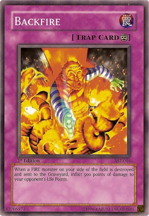 Image for Backfire (AST-046) (AST) - YuGiOh