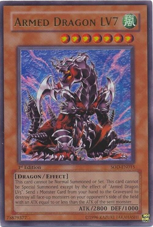 Image for Armed Dragon LV7 (SOD-EN015) (SOD) - YuGiOh