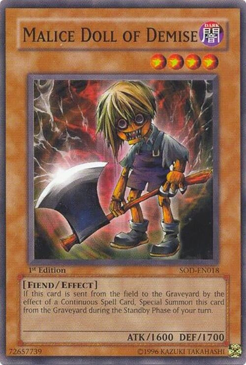 Image for Malice Doll of Demise (SOD-EN018) (SOD) - YuGiOh