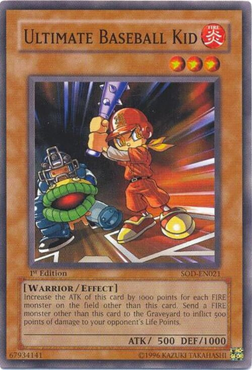 Image for Ultimate Baseball Kid (SOD-EN021) (SOD) - YuGiOh