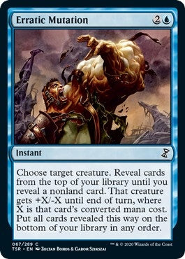 Image for Erratic Mutation (67) (Time Spiral: Remastered) - Magic: The Gathering