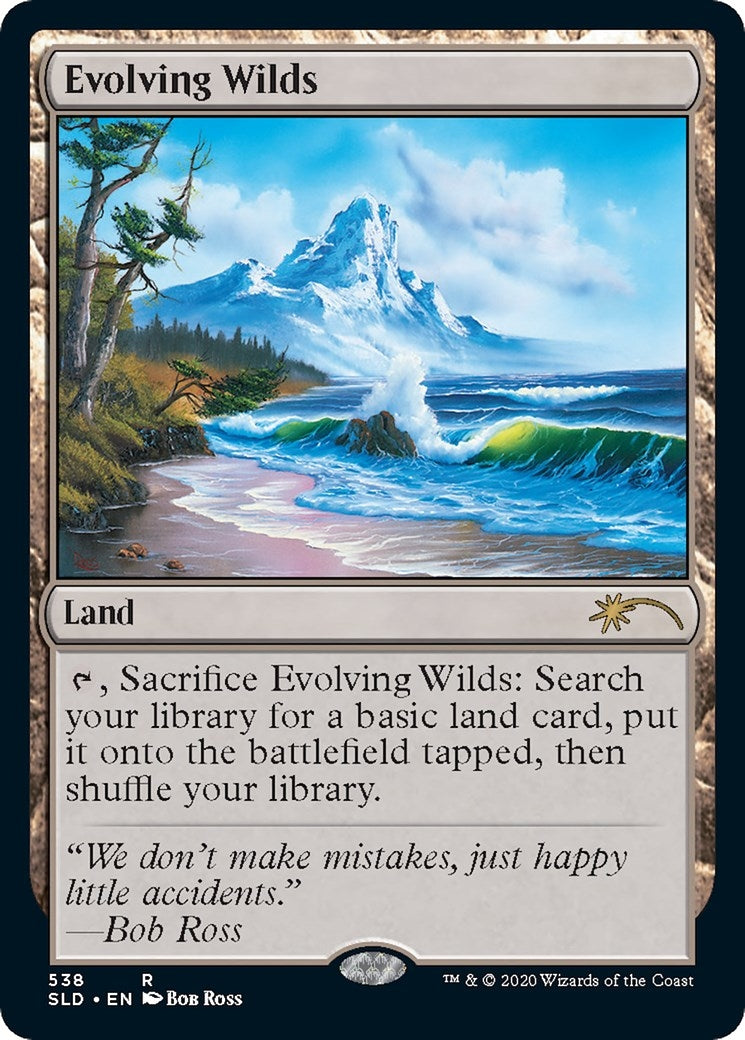 Image for Evolving Wilds (Bob Ross) (538) (Secret Lair Drop Series) - Magic: The Gathering