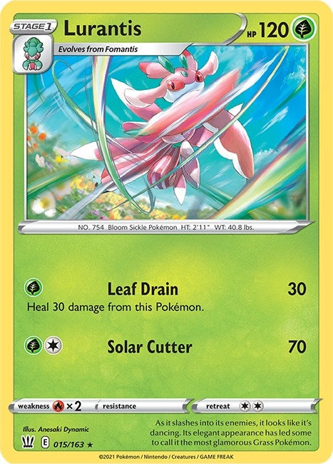 Image for Lurantis (015/163) (SWSH05) - Pokemon