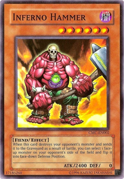 Image for Inferno Hammer (Capsule Monster Coliseum) (CMC-EN002) (VDP) - YuGiOh