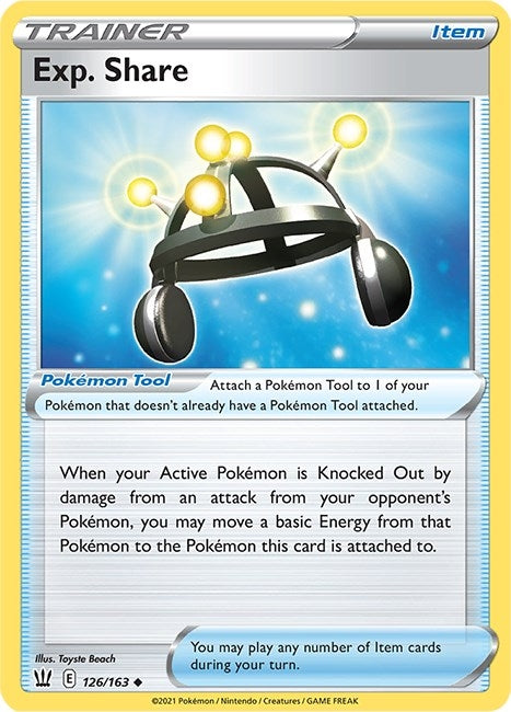 Image for Exp. Share (126/163) (SWSH05) - Pokemon