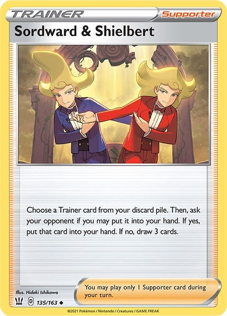 Image for Sordward & Shielbert (135/163) (SWSH05) - Pokemon