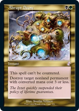 Image for Abrupt Decay (370) (Time Spiral: Remastered) - Magic: The Gathering