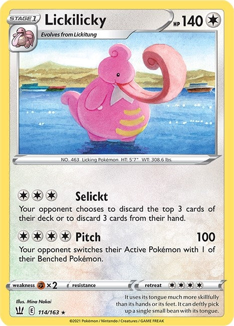 Image for Lickilicky (114/163) (SWSH05) - Pokemon
