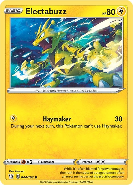 Image for Electabuzz (044/163) (SWSH05) - Pokemon
