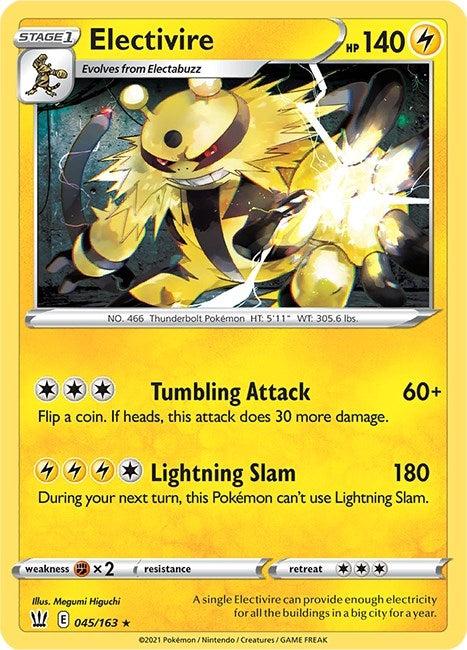Image for Electivire (045/163) (SWSH05) - Pokemon