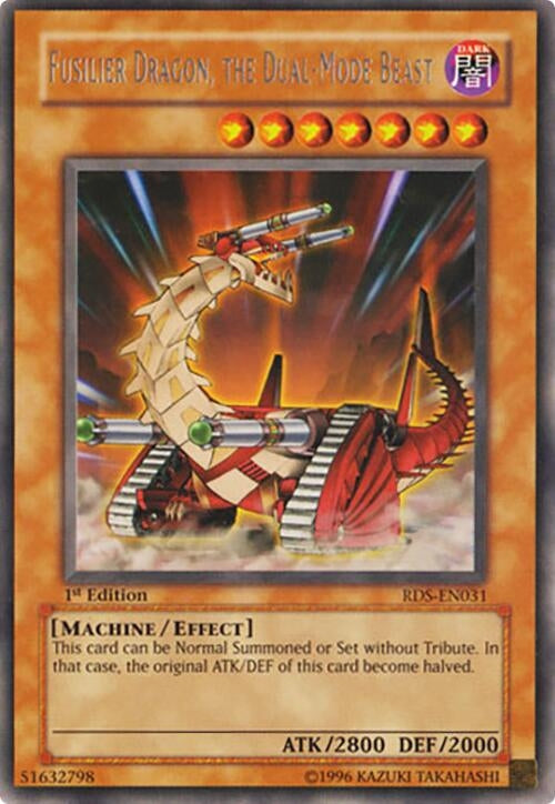 Image for Fusilier Dragon, the Dual-Mode Beast (RDS-EN031) (RDS) - YuGiOh