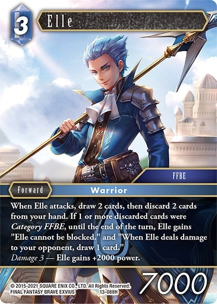 Image for Elle (13-088H) (Opus XIII: Crystal Radiance) - Final Fantasy TCG
