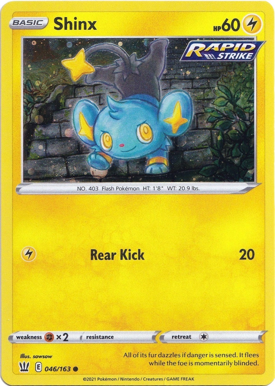 Image for Shinx - 046/163 (Cosmos Holo) (046/163) (MCAP) - Pokemon