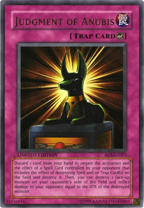 Image for Judgment of Anubis (RDS-ENSE3) (RDS) - YuGiOh