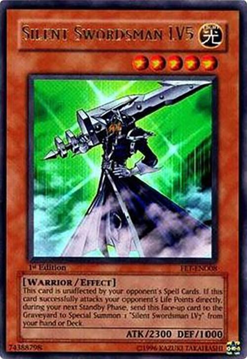 Image for Silent Swordsman LV5 (FET-EN008) (FET) - YuGiOh