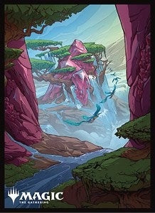 Image for Magic: The Gathering Player's Card Sleeve - Ikoria: Lair of Behemoths - Triome Ketria (80-Pack) - Card Sleeves