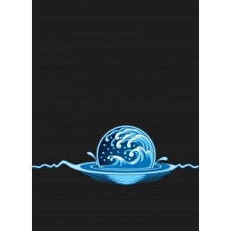 Image for Elemental Blue Card Sleeves - Standard (50-Pack) - Card Sleeves