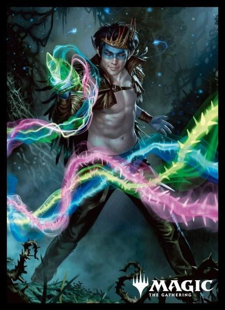 Image for Magic: The Gathering Player's Card Sleeve - Throne of Eldraine - Oko, the Trickster (80-Pack) - Card Sleeves