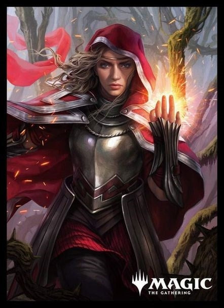 Image for Magic: The Gathering Player's Card Sleeve - Throne of Eldraine Key Art (80-Pack) - Card Sleeves