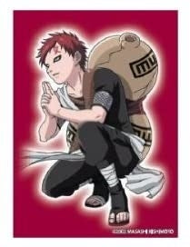 Image for Naruto CCG US Exclusive Card Sleeves - Gaara (Red) - Standard (50-Pack) - Card Sleeves