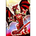 Image for Robo Dragon Fury - RED Holo-Image Card Sleeves - Standard (50-Pack) - Card Sleeves
