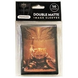 Image for End of Things Sad Kitty Double Matte Art Card Sleeves - Standard (50-Pack) - Card Sleeves