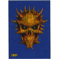 Image for Blue Neo Horned Skull Max Gloss Card Sleeves - Standard (50-Pack) - Card Sleeves