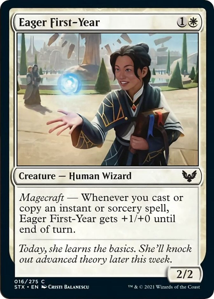 Image for Eager First-Year (16) (Strixhaven: School of Mages) - Magic: The Gathering