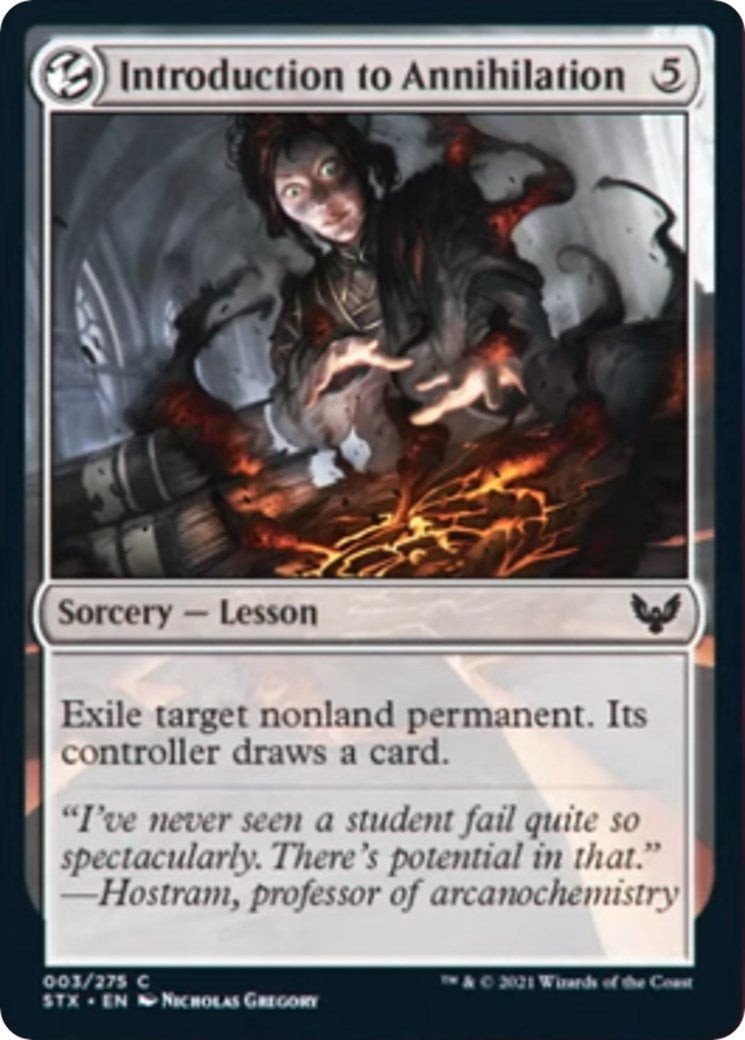 Image for Introduction to Annihilation (3) (Strixhaven: School of Mages) - Magic: The Gathering