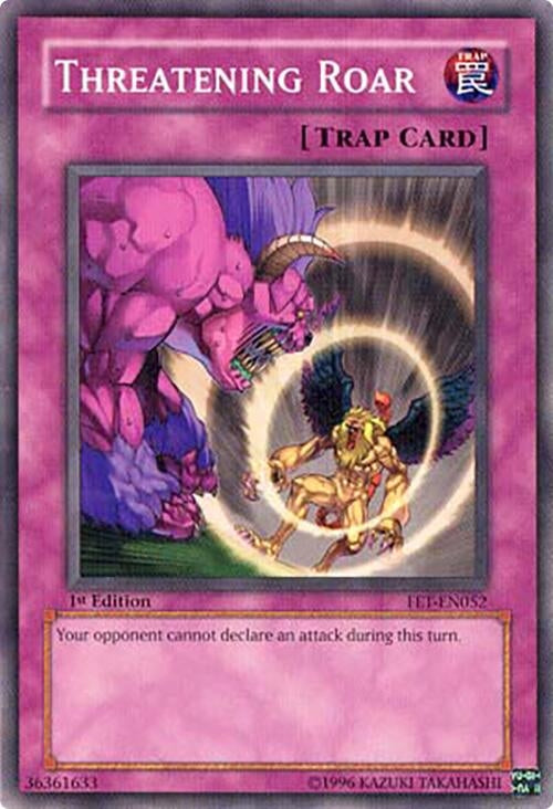 Image for Threatening Roar (FET-EN052) (FET) - YuGiOh