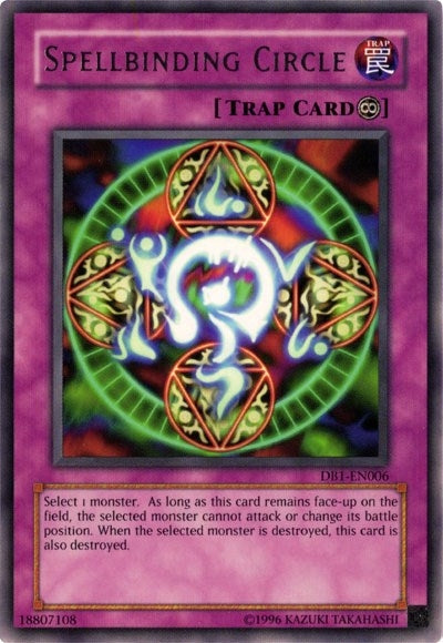 Image for Spellbinding Circle (DB1-EN006) (DB1) - YuGiOh